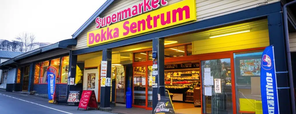 Supermarket i Dokka Sentrum