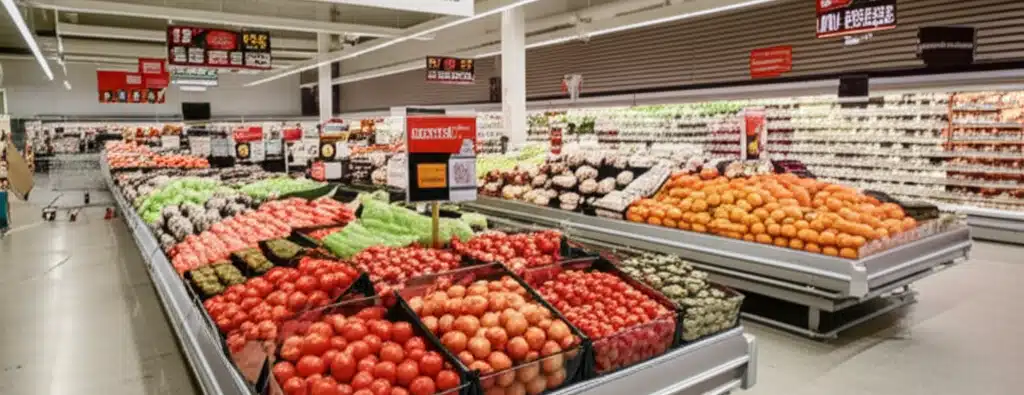 Supermarket i Dovre sentrum med gode tilbud