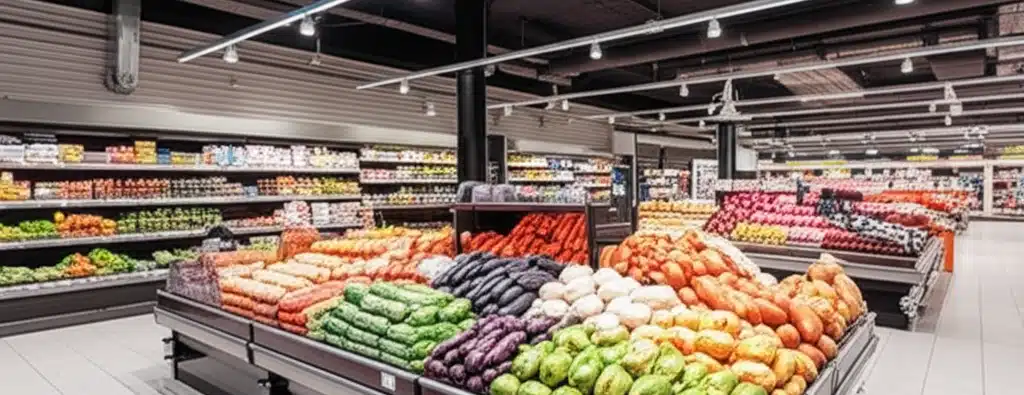 Supermarket i Evenes sentrum – Handle i Narvik-regionen