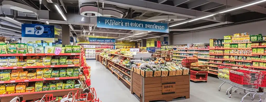 Supermarket i Fillan sentrum