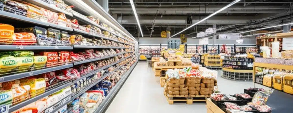Supermarket i Frekhaug sentrum