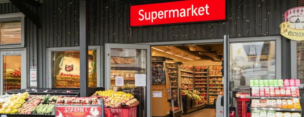 Supermarket i Frogn sentrum
