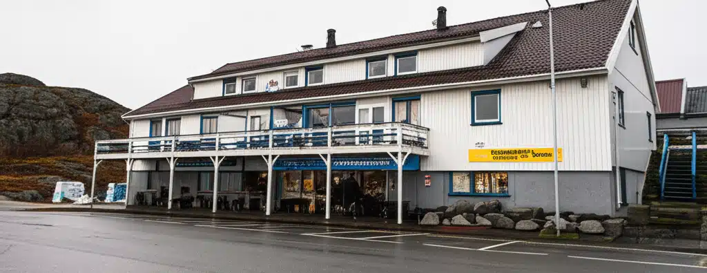 Supermarket i Gamvik sentrum