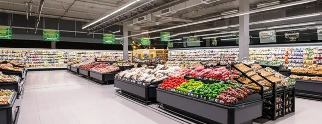Supermarket i Hagavik sentrum