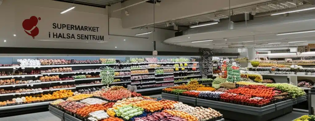 Supermarket i Halsa sentrum