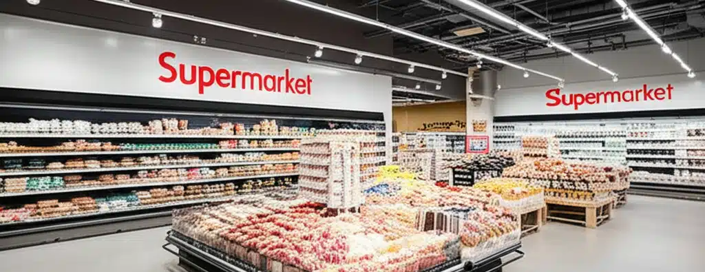 Supermarket i Hønefoss Sentrum