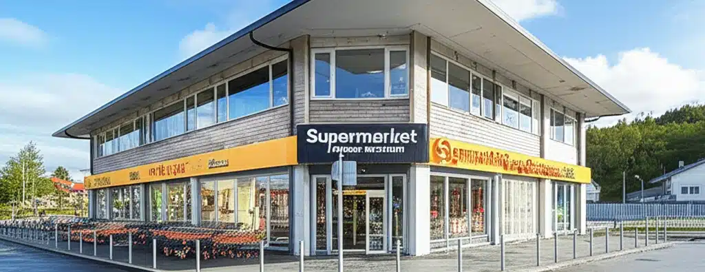 Supermarket i Hopen Sentrum