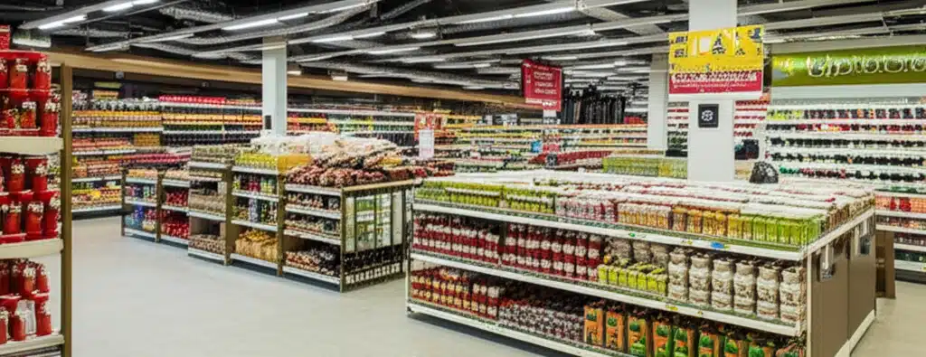 Supermarket i Jørpeland sentrum