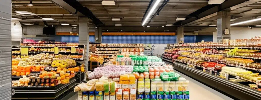 Supermarket i Kåfjord sentrum