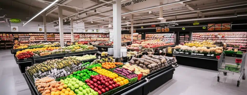 Supermarket i Kirkenær sentrum