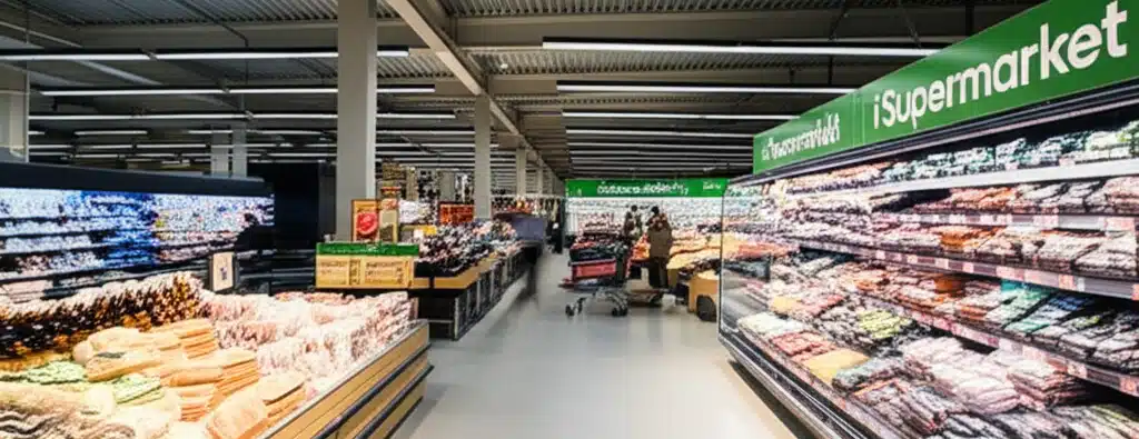 Supermarket i Knarvik sentrum