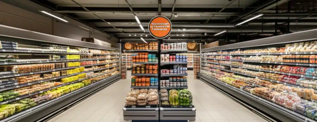 Supermarket i Kvam sentrum