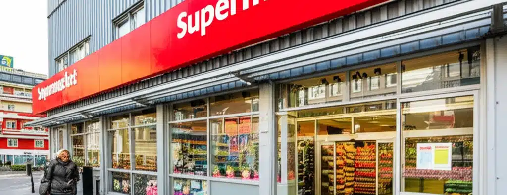 Supermarket i Larvik sentrum – beste tilbud og åpningstider