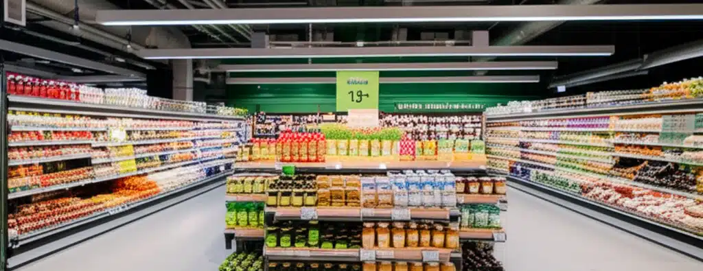 Supermarket i Lonevåg sentrum