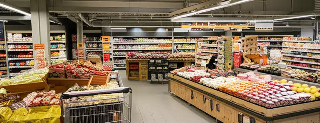 Supermarket i Lundamo sentrum