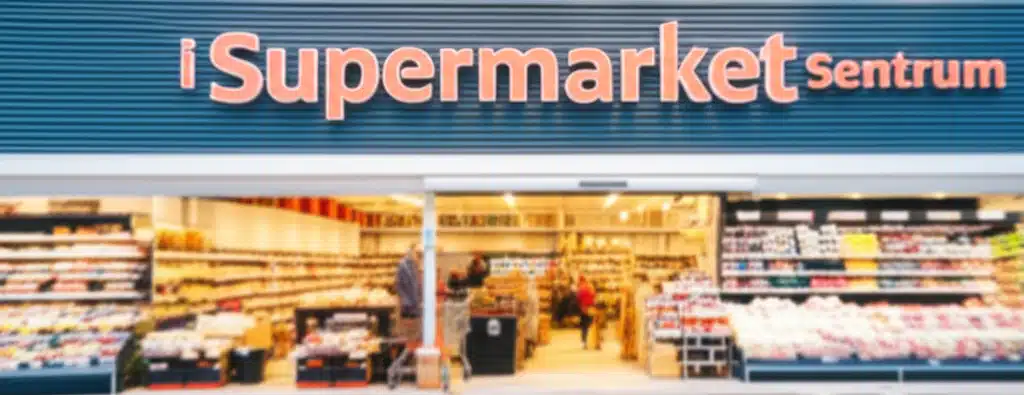 Supermarket i Manger Sentrum
