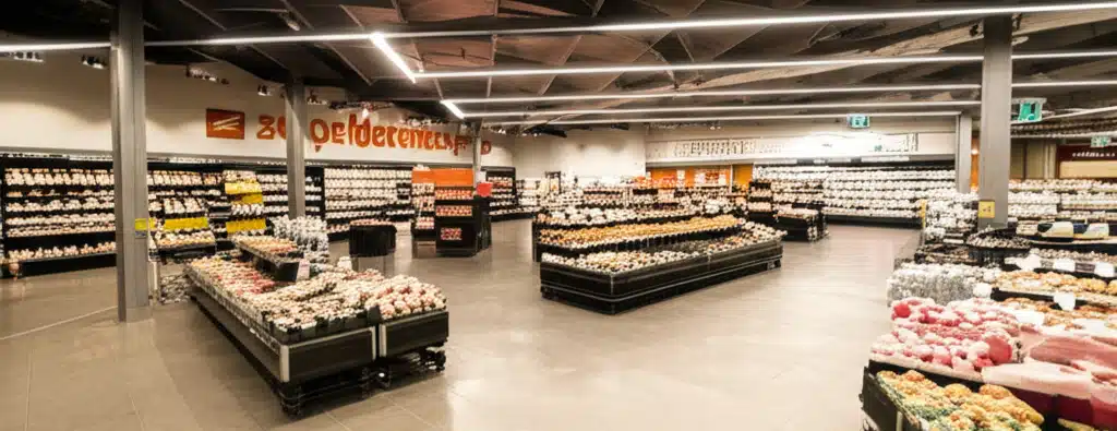 Supermarket i Nes sentrum – Handle sentralt