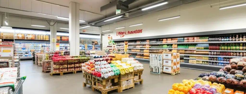 Supermarket i Nord-Aurdal sentrum