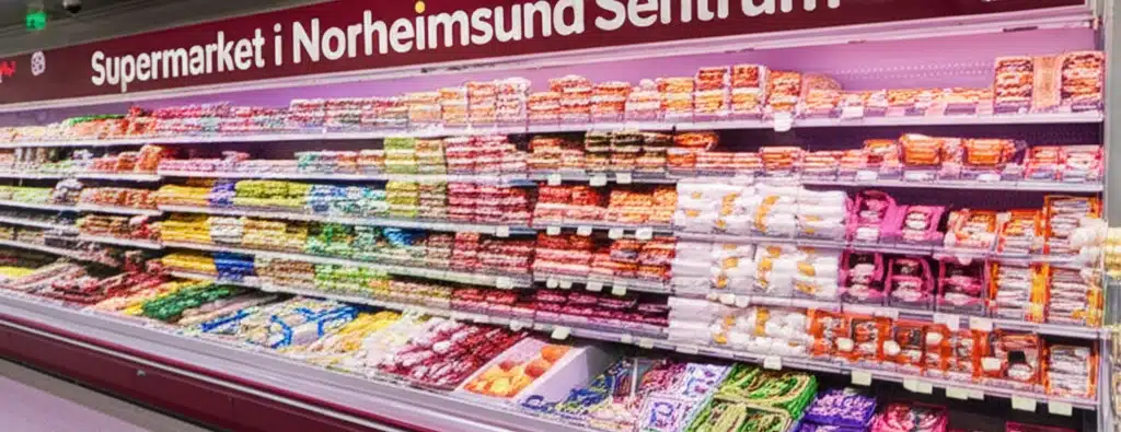 Supermarket i Norheimsund Sentrum