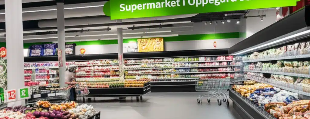 Supermarket i Oppegård sentrum