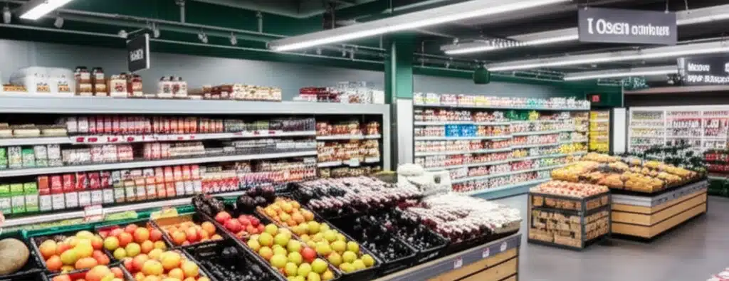 Supermarket i Osen sentrum