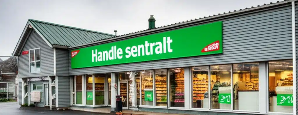 Supermarket i Roan – Handle sentralt
