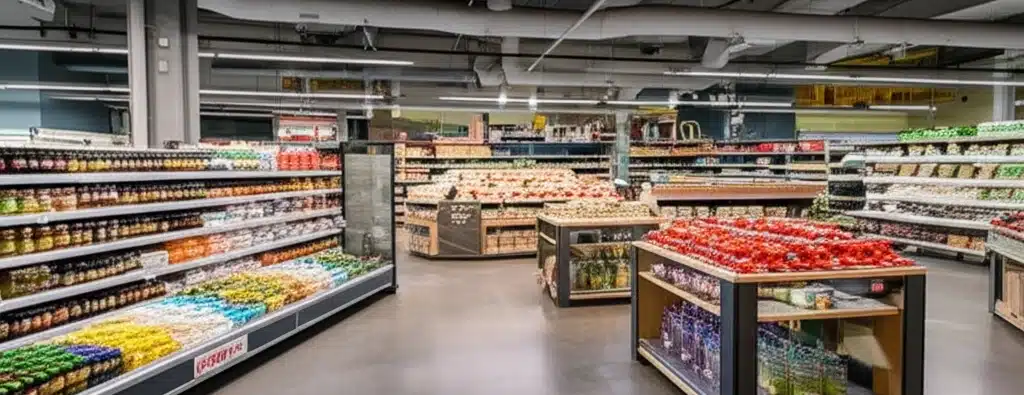 Supermarket i Rørvik sentrum