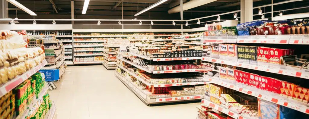 Supermarket i Selvik sentrum