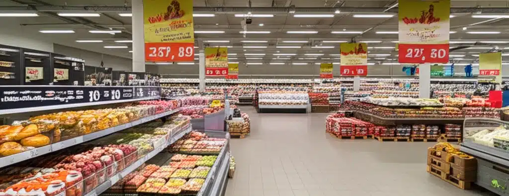 Supermarket i Sjøholt Sentrum