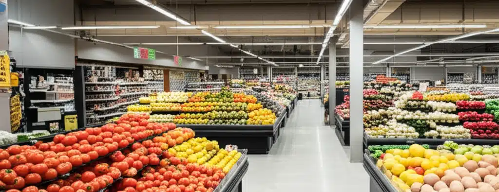 Supermarket i Steinshamn sentrum