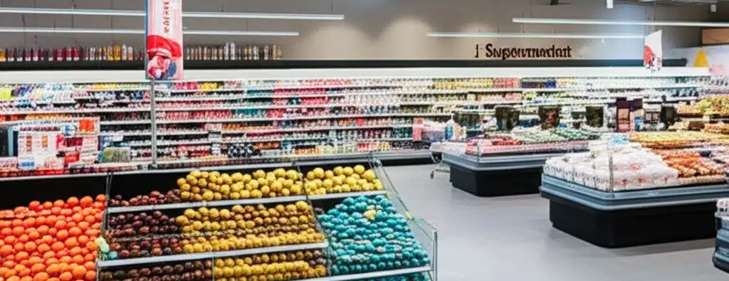 Supermarket i Strand sentrum