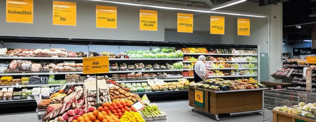 Supermarket i Surnadal sentrum med gode tilbud