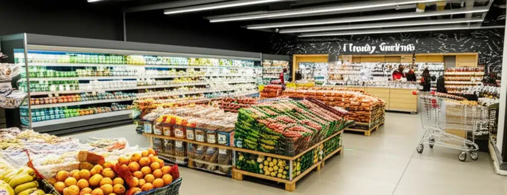 Supermarket i Tranby Sentrum