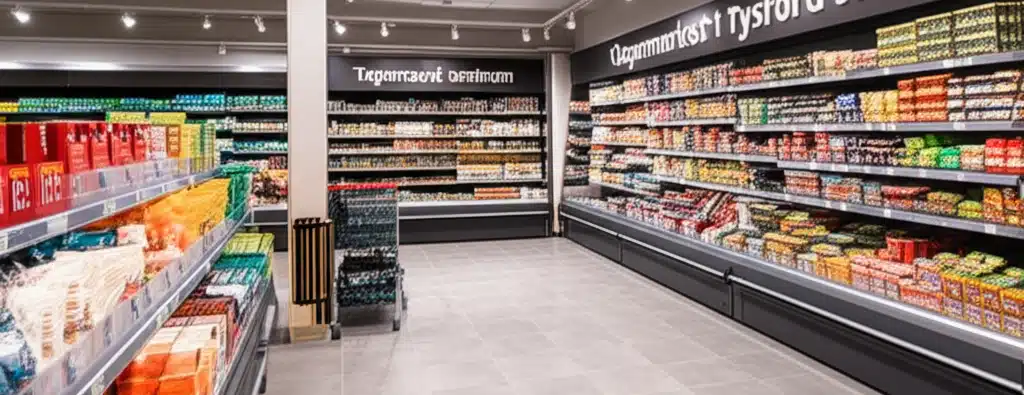 Supermarket i Tysfjord sentrum