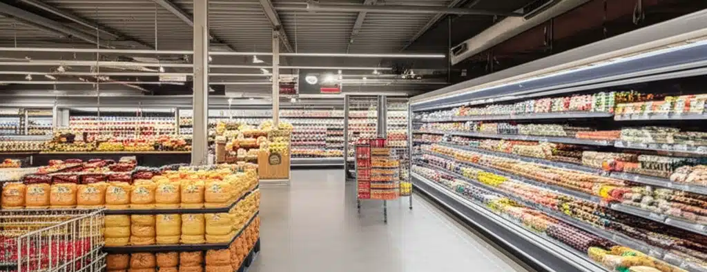 Supermarket i Varhaug sentrum