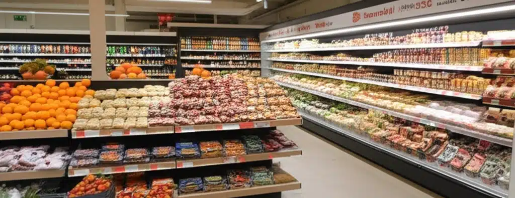 Supermarket i Vedavågen sentrum