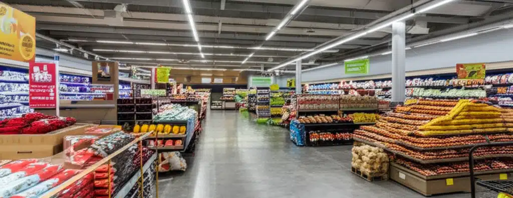 Supermarket i Vennesla sentrum