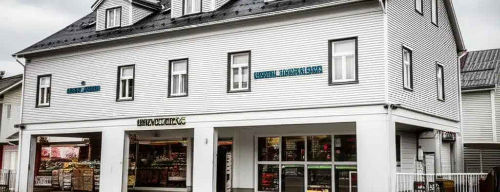 Supermarket og butikk i Å i Åfjord kommune