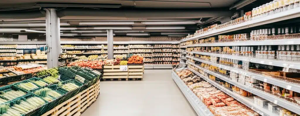 Supermarket og handlealternativer i Otta sentrum