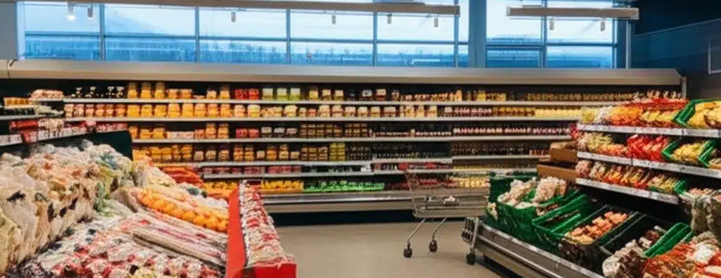 Supermarket og dagligvarer i Gol sentrum