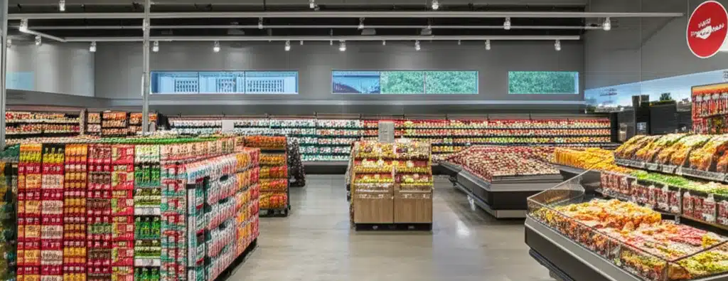 Supermarket og dagligvarer i Lakselv sentrum