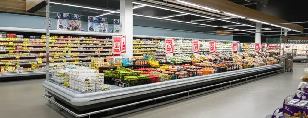 Supermarket på Klepp stasjon nær Stavanger