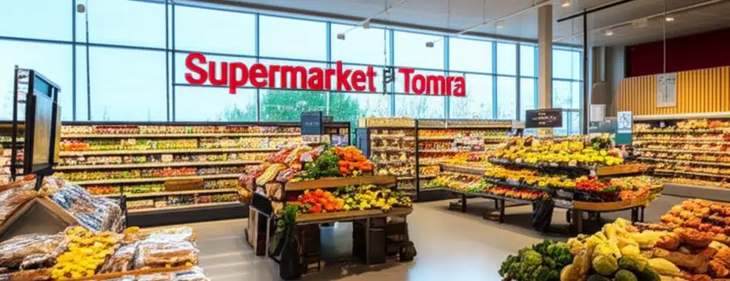 Supermarket på Tomra: Lokal handel og service