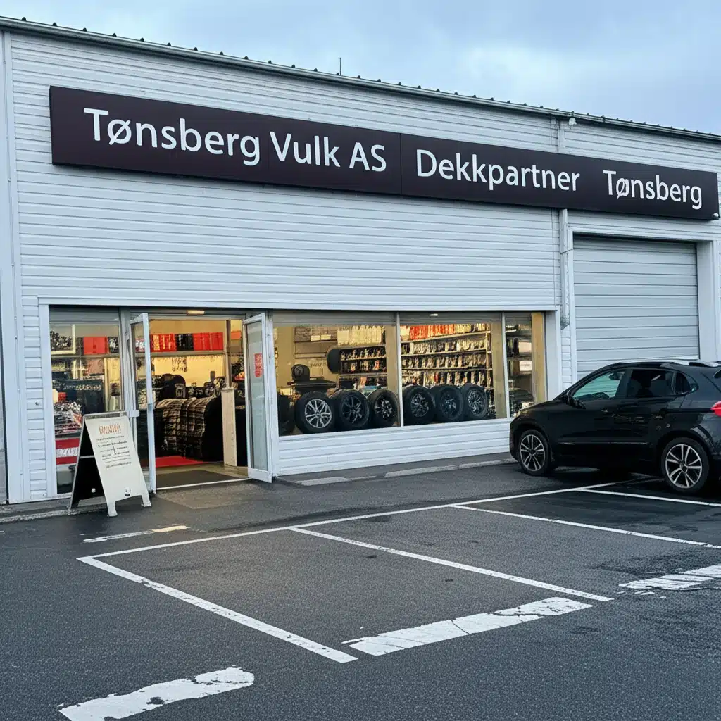 Tønsberg Vulk AS / Dekkpartner Tønsberg 1 Tønsberg Vulk AS - Dekkpartner for bildekk og dekkservice