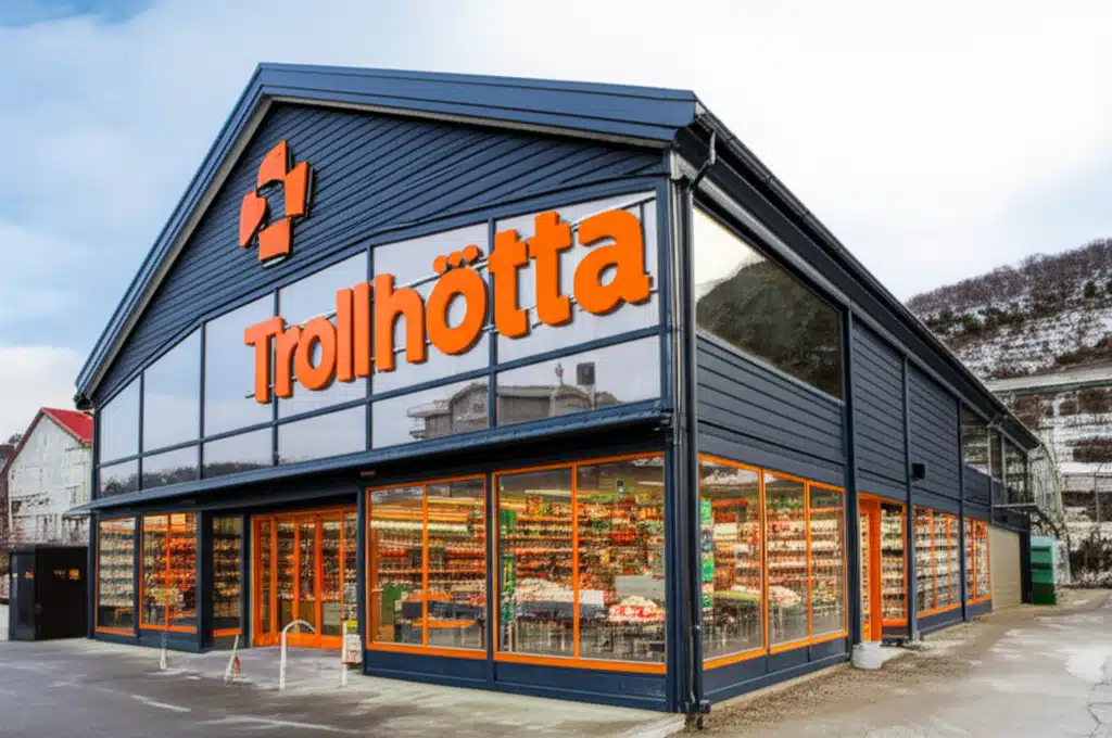 Trollhøtta 1 Trollhøtta: Opplev den magiske fjellformningen i Norge