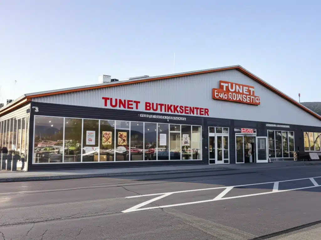 Tunet Butikksenter 1 Tunet Butikksenter: Butikker, Restauranter og Shopping i Nærheten