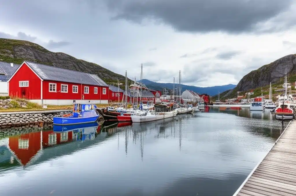 Tysfjorden 1 Tysfjorden: Vakker fjordlandskap i Nordland, Norge