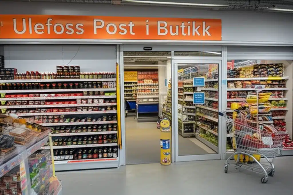 Ulefoss Post i Butikk 1 Ulefoss Post i Butikk: Posttjenester og dagligvare-handletjenester