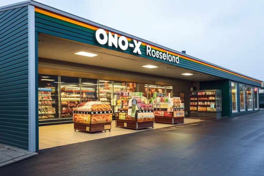 Uno-X Rosseland 1 Uno-X Rosseland: Norges største oljeselskap - logo og symbol