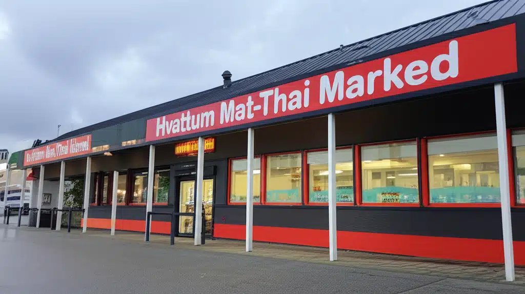 Hvattum Mat Viet -Thai Marked 1 Utforsk Hvattum Mat Viet - Thai marked med autentiske varer og smaker